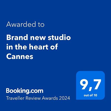 Brand New Studio In The Heart Of Cannes Exterior photo